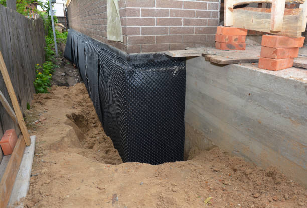 Crawl space vapor barrier installation in Beaverdam, OH
